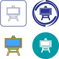 Easel Icon Design vector