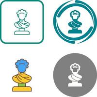 Statue Icon Design vector