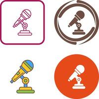 Microphone Icon Design vector