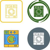 Washing Machine Icon Design vector