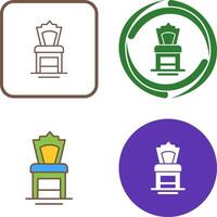 Chair Icon Design vector