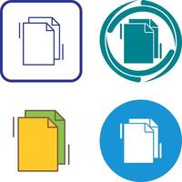 Copy Icon Design vector