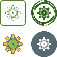 Time Management Icon Design vector