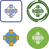 Server Icon Design vector