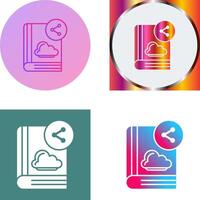 Book Icon Design vector