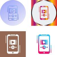 Recorder Icon Design vector