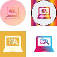 Explore Icon Design vector