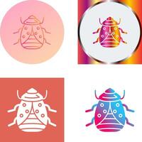 Bug Icon Design vector