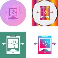 Swipe Icon Design vector