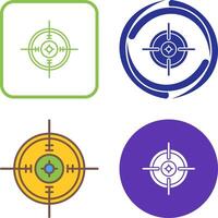 Aim Icon Design vector