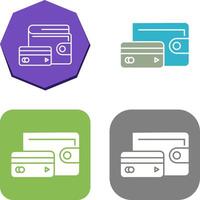 Wallet Icon Design vector