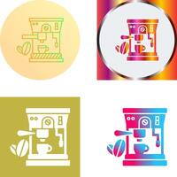 Coffee Machine Icon Design vector