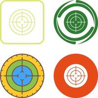 Target Icon Design vector