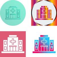 Hospital Icon Design vector