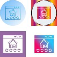 Rating Icon Design vector