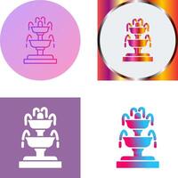 Fountain Icon Design vector