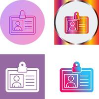 Identity Icon Design vector