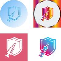 Vaccination Icon Design vector