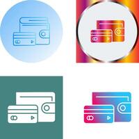 Wallet Icon Design vector