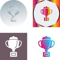 Trophy Icon Design vector