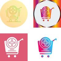 Add to Cart Icon Design vector