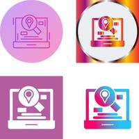 Find Location Icon Design vector