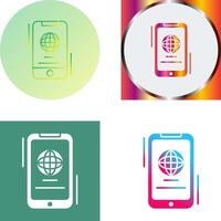 Browser Icon Design vector