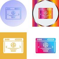 Web Page Icon Design vector