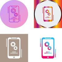 Setting Icon Design vector