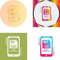 Backup File Icon Design vector