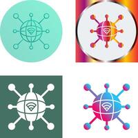 Internet Icon Design vector
