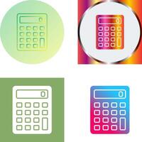 diseño de icono de calculadora vector