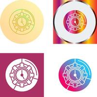 Time Management Icon Design vector