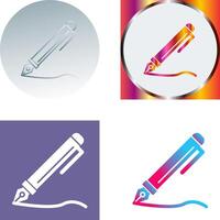 Pen Icon Design vector