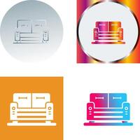Sofa Icon Design vector