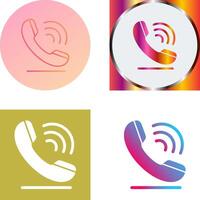 Phone Call Icon Design vector