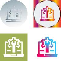 Web Development Icon Design vector