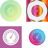 Speedometer Icon Design vector