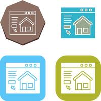 Website Icon Design vector