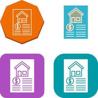 Document Icon Design vector