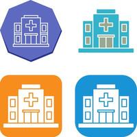 Hospital Icon Design vector