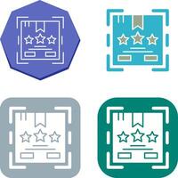 Premium Product Icon Design vector