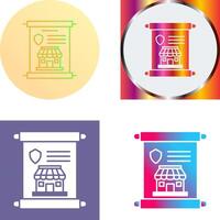 Policy Icon Design vector
