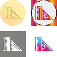 Rulers Icon Design vector