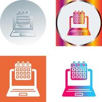 Timetable Icon Design vector