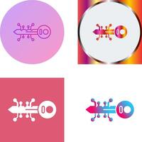 Key Icon Design vector
