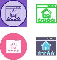 Rating Icon Design vector