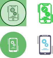 Setting Icon Design vector