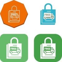 Free Home Delivery Icon Design vector