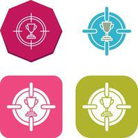 Target Icon Design vector